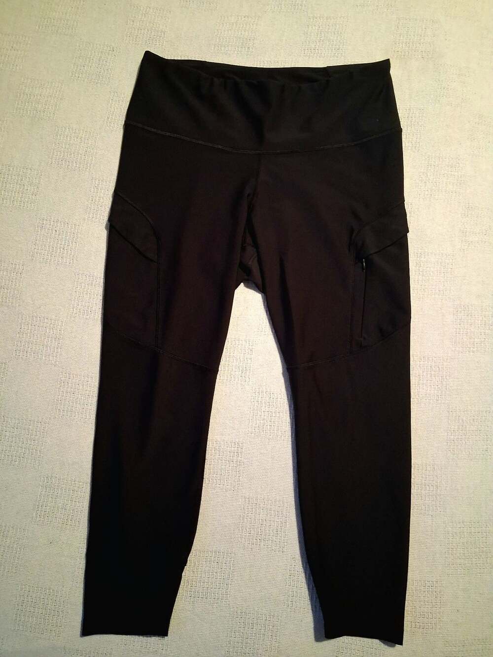 Old Navy Powersoft High-Rise Leggings XL Petite Black Cargo